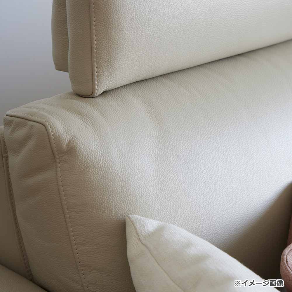 電動リクライニングコーナーソファ3点セット 向かって右カウチ「L/S Motion 77(エルエスモーション77)」幅275cm 革#J/S-041E オイスターグレー色