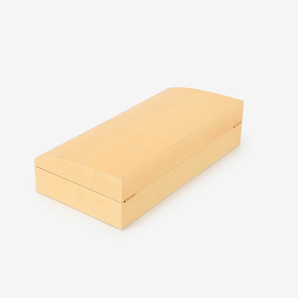 時計ケース 「クリスタル NO.5」ホワイトシカモア材【受注生産品】
