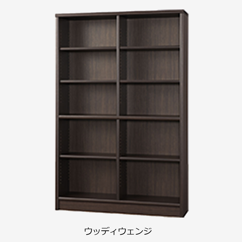 小島工芸 書棚 「Nアコード 120H」幅118.3cm ハイタイプ 全4色【セール対象品のため5%OFF】