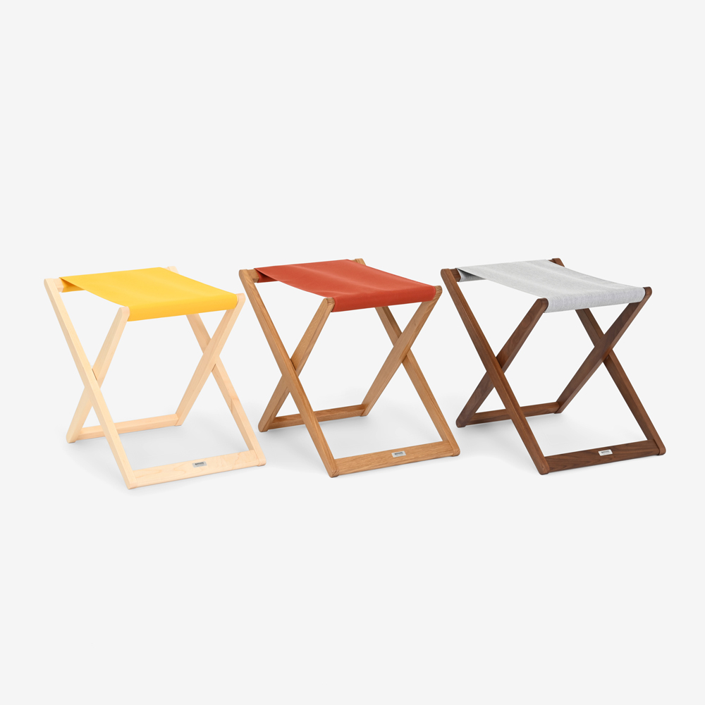 折りたたみスツール「friendly!! M stool SC045-1S」全3色【受注生産品】