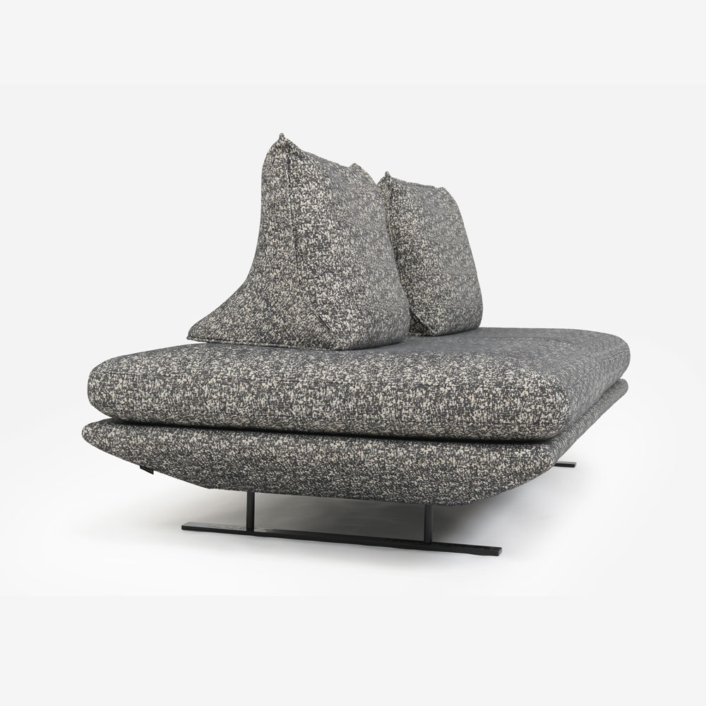 ligne roset(リーン・ロゼ)ソファ「ロゼプラド」2人掛け(2P)ハイタイプ 背クッション2個付き 幅200cm 布#RJ-627【受注生産品】【LIGNE ROSET FAIR 6月28日(日)まで15%OFF】