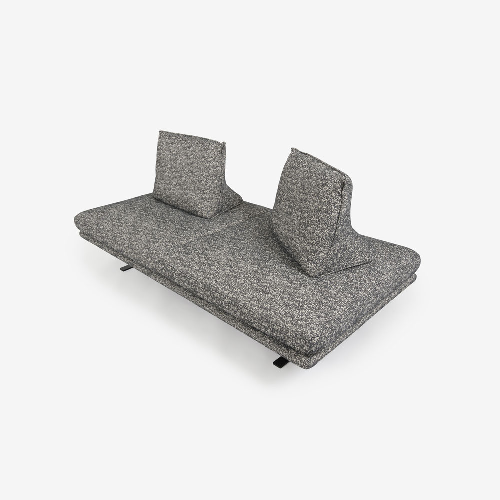 ligne roset(リーン・ロゼ)ソファ「ロゼプラド」2人掛け(2P)ハイタイプ 背クッション2個付き 幅200cm 布#RJ-627【受注生産品】【LIGNE ROSET FAIR 6月28日(日)まで15%OFF】