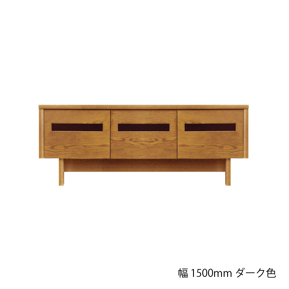 浜本工芸　テレビボード「6300TV・6304TV・6308TV」高さ56cm ナラ材 全3サイズ 3色［No.6300］【受注生産品】