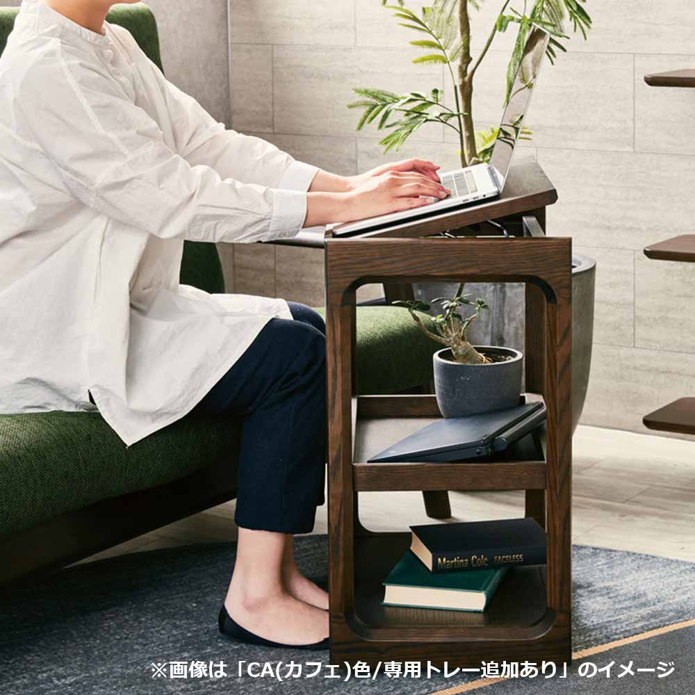 浜本工芸 ワゴン「No.4900・4904・4908」キャスター付 オーク材 全3色［No.4900］