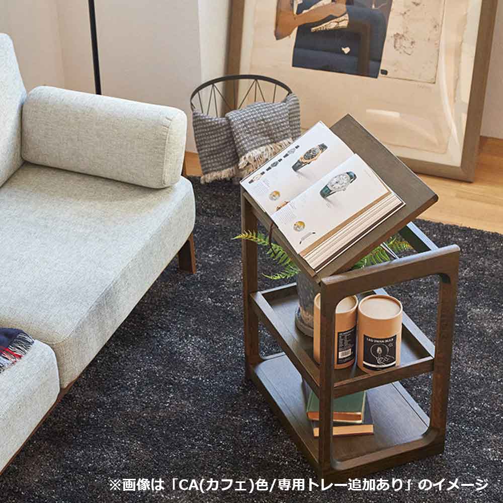 浜本工芸 ワゴン「No.4900・4904・4908」キャスター付 オーク材 全3色［No.4900］