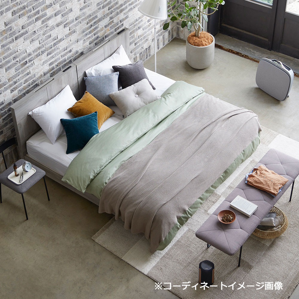 ボックスシーツ「ナタリア」マチ高43cm 綿 全4色 5サイズ