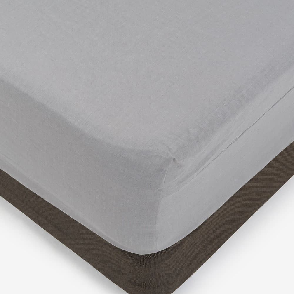 ボックスシーツ「THE LINEN -RAMIE-（ザ リネン ラミー）」マチ高43cm 麻 全5サイズ 全4色