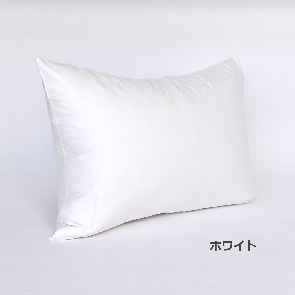 まくらカバー(封筒型)「Jローザ プレーン」インド超長綿 全2色 全2サイズ