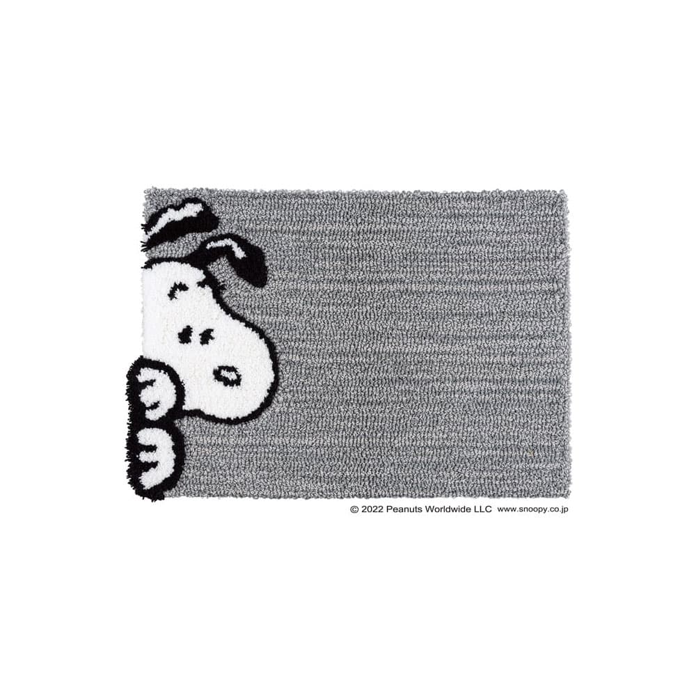 マット 「スヌーピー チラリマット」 65x45cm PEANUTS(ピーナッツ)