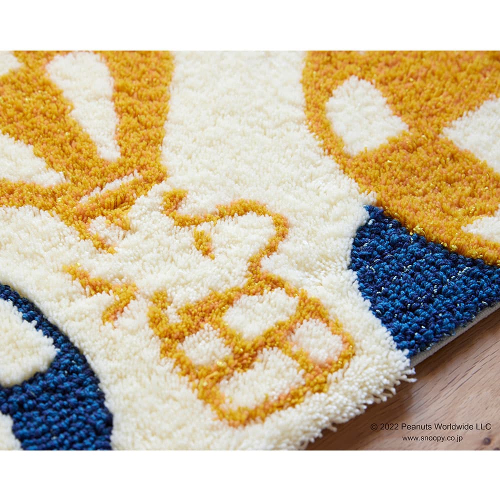 マット「スヌーピー バルーンマット」 70x48cm PEANUTS(ピーナッツ)