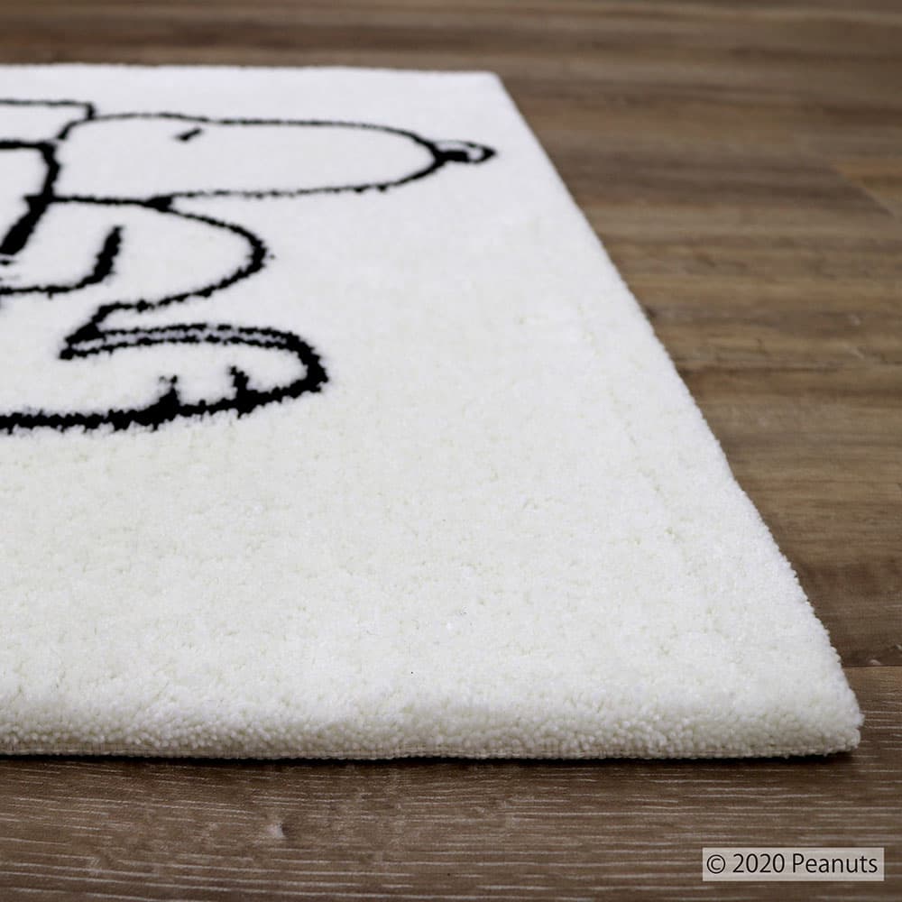 マット「スヌーピー レストエリアマット」 70x100cm PEANUTS(ピーナッツ)