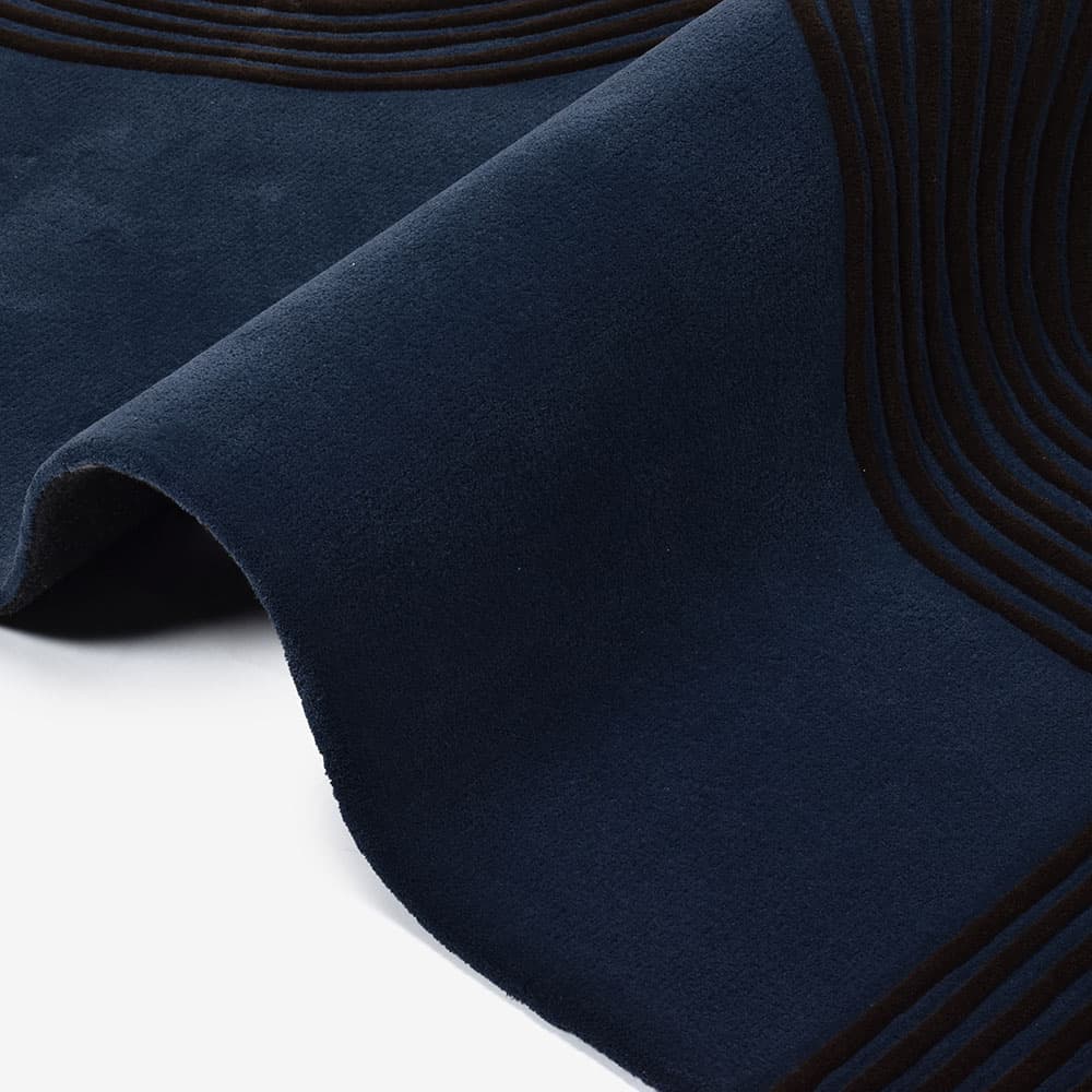 ラグ「KIBO キボ 80960 131/217」幅140 x 奥行200cm 防炎【受注生産品】FISCHBACHER 1819（フィッシュバッハ 1819）