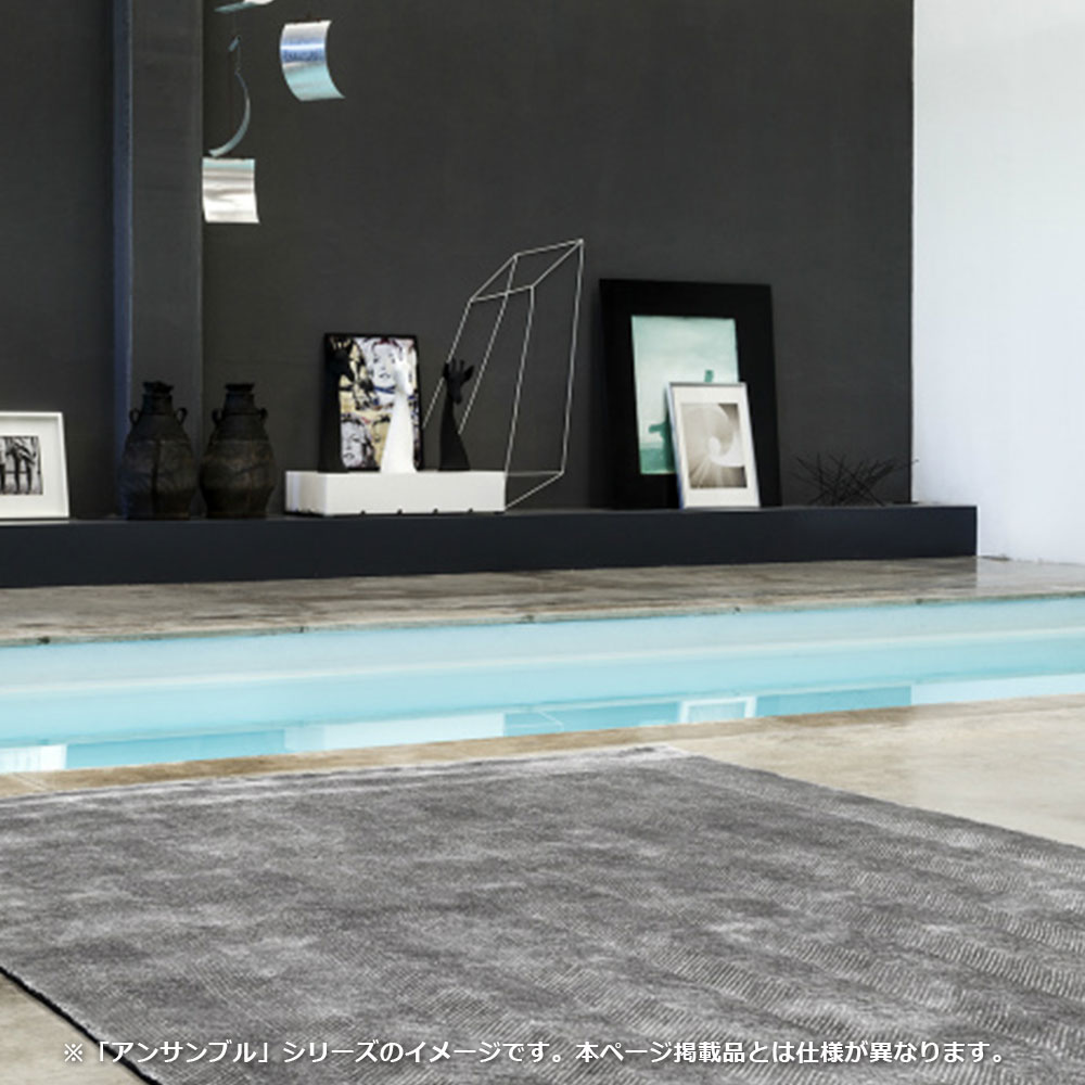 ラグ「ENSEMBLE BENU アンサンブル ビニュー 80771 207」幅140 x 奥行200cm 防炎【受注生産品】FISCHBACHER 1819(フィッシュバッハ 1819)