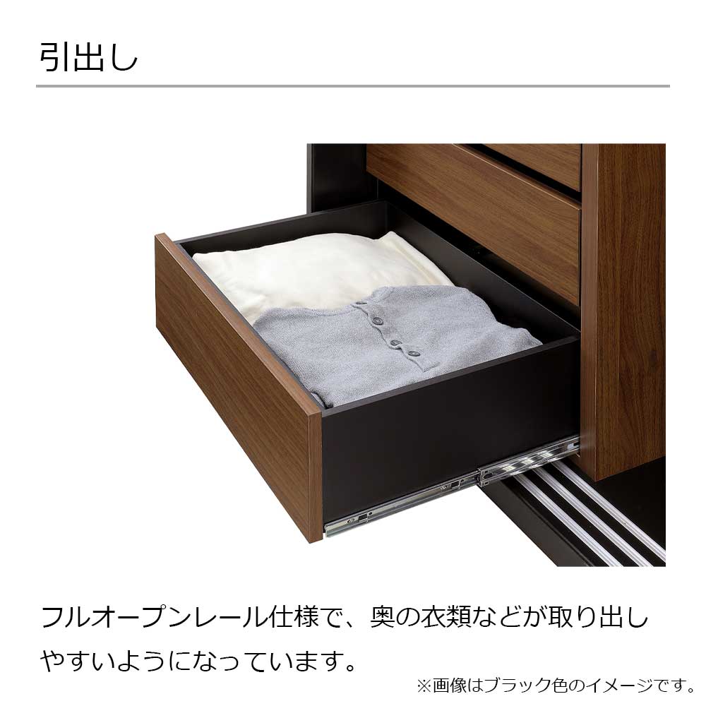 ワードローブ「RENNELL レンネル」幅161cm ガラス扉 引き戸タイプ ホワイト色【セール対象品のため5%OFF】