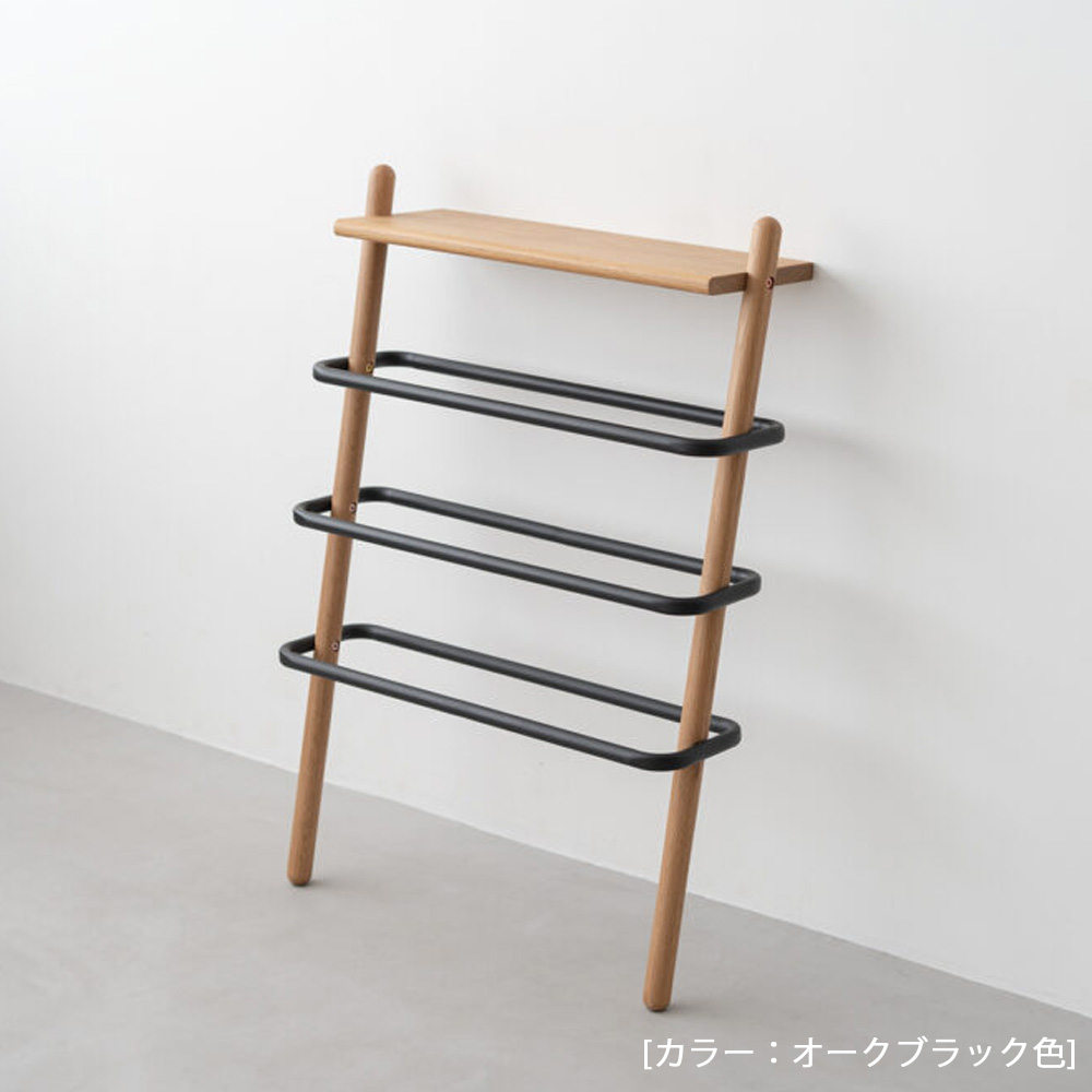 シューズラック「スーク」オーク材 全2色【セール対象品のため5%OFF】
