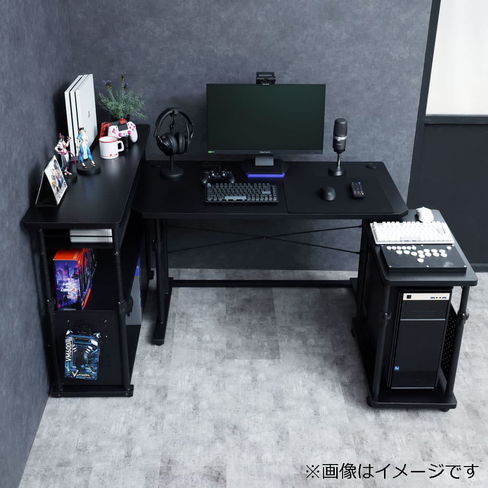 Contieaks(コンティークス)昇降式ゲーミングデスク「CTG」高さ68〜95.5cm 全2サイズ