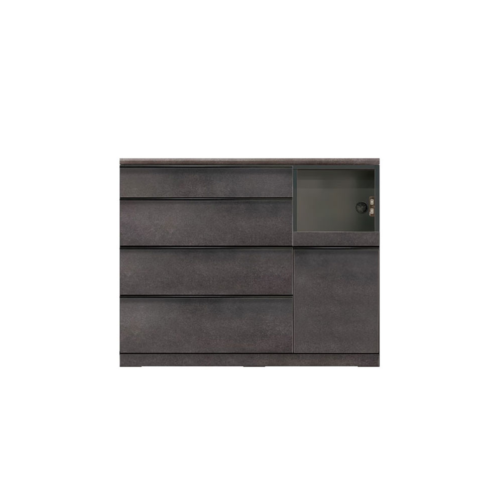 AYANO（綾野製作所）キッチンカウンター「スピネル」奥行50cm 高さ96.3cm 幅全3サイズ 全3色【受注生産品】【セール対象品のため5%OFF】