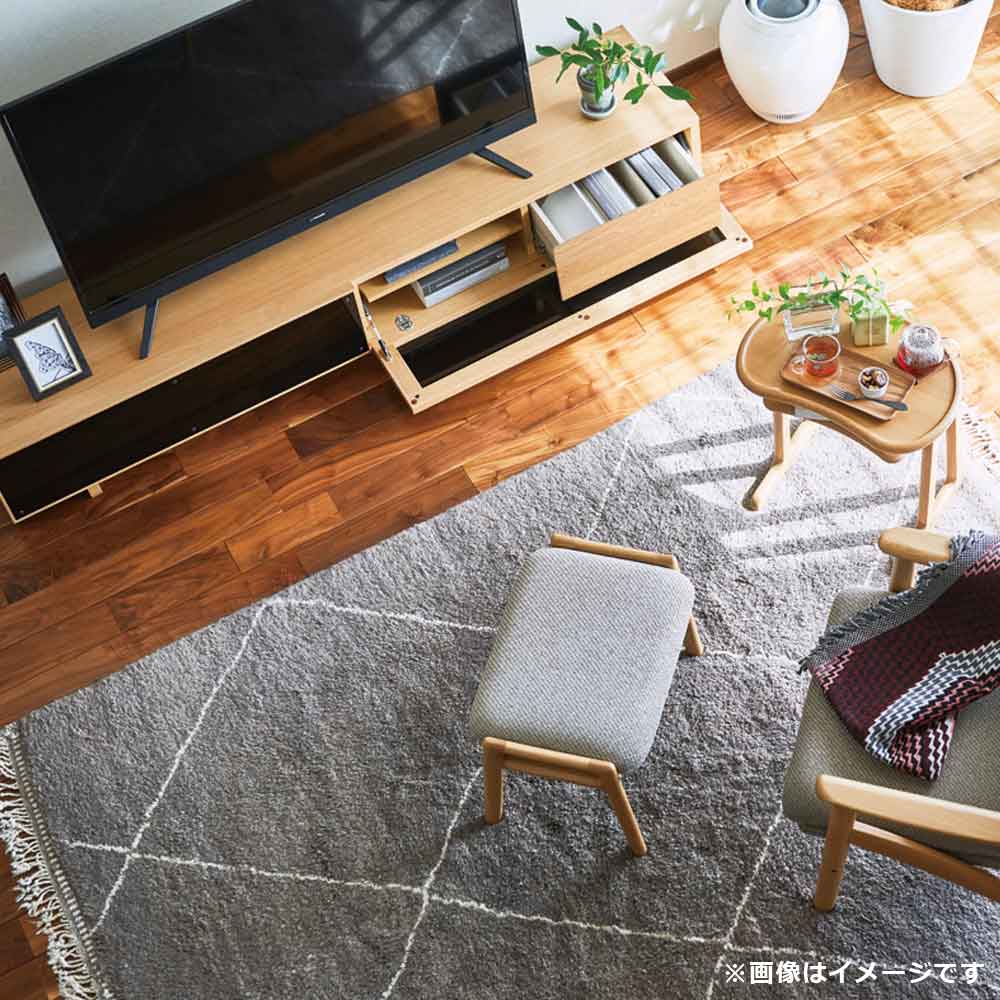 浜本工芸 テレビボード「No.6504TV」高さ35cm ナラ材 ナチュラル色 全4サイズ［No.6500］【受注生産品】