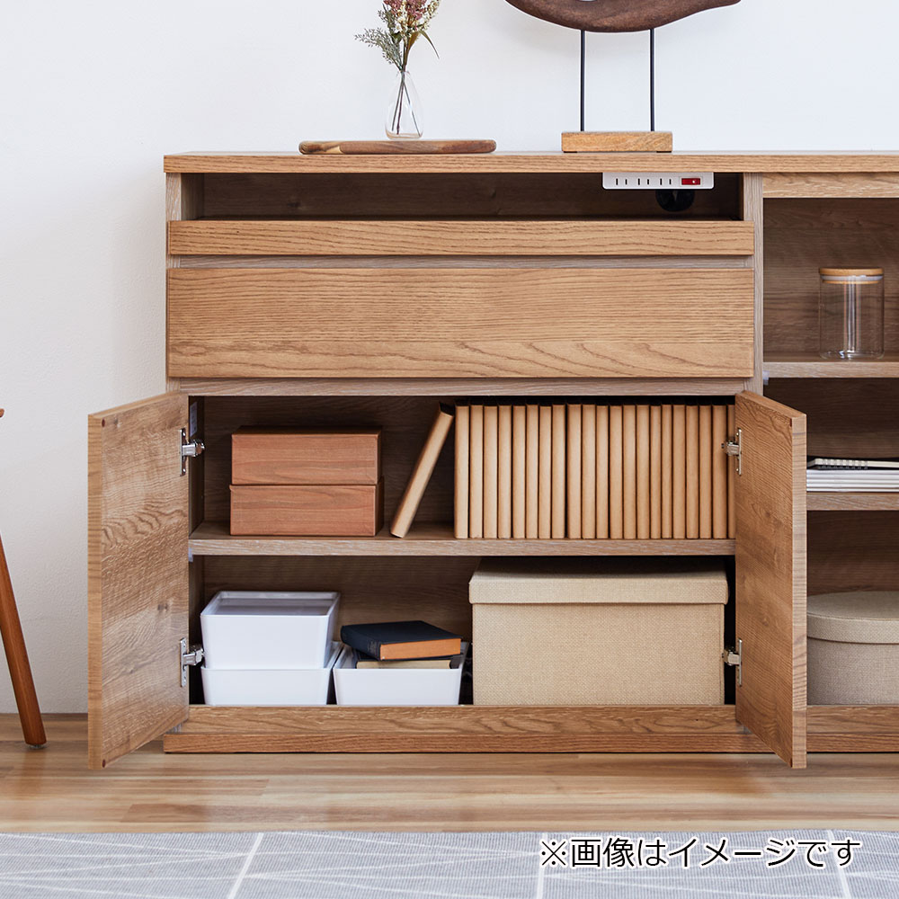 サイドボード 「ノーク2 」幅80cm 全2色【セール対象品のため5%OFF】