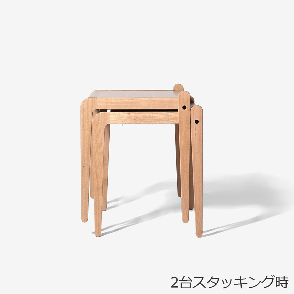 IKASAS(イカサ)キッズデスク「NORM TABLE #2-ノルムテーブル#2-」ビーチ材