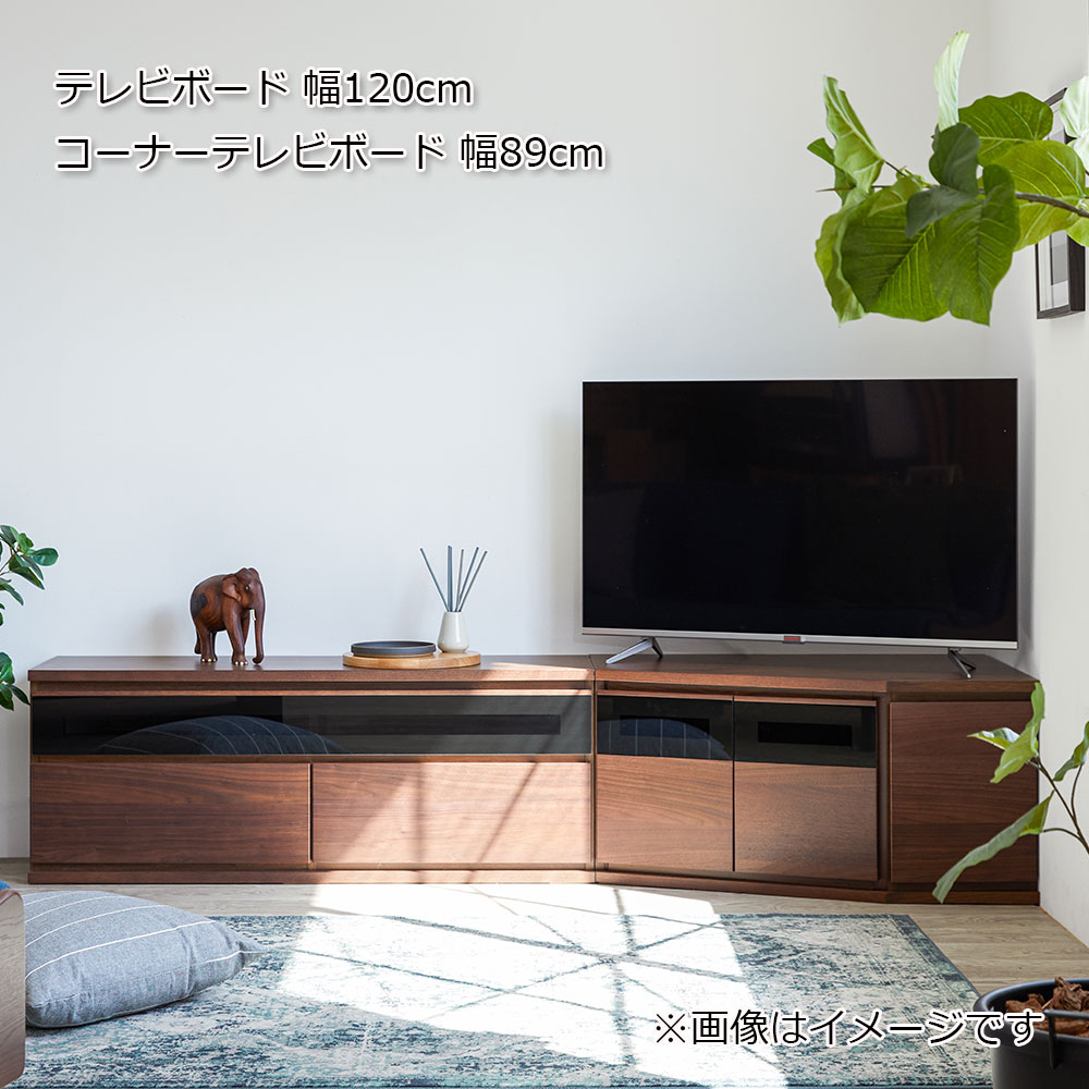 テレビボード 「ノーク2」幅120cm 全2色【セール対象品のため5%OFF】