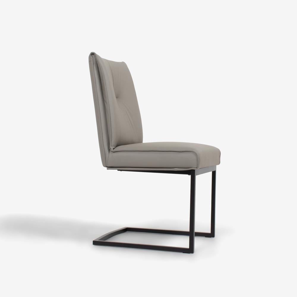 Calligaris(カリガリス)ダイニングチェア「Romy CS1906」革トープ色