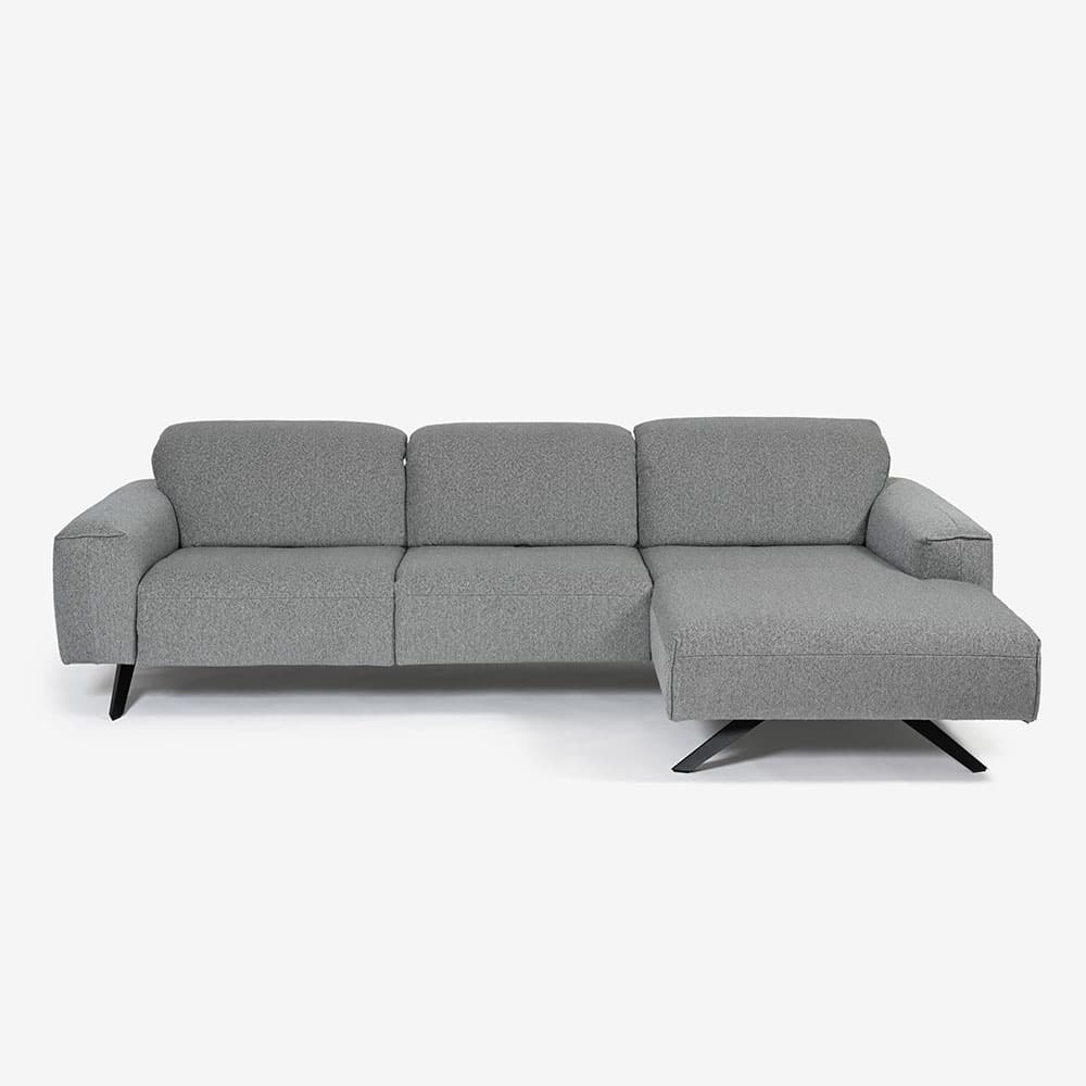 himolla（ヒモラ）カウチソファ 向かって右カウチ「シグナ model.1552」幅277cm 布#20Q2ミストラル 【お手入れキットの特典付き】