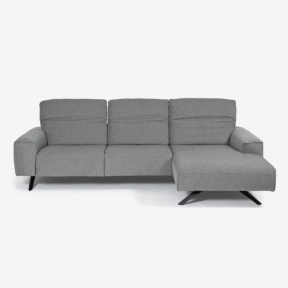 himolla(ヒモラ)カウチソファ 向かって右カウチ「シグナ model.1552」幅277cm 布#20Q2ミストラル 【お手入れキットの特典付き】