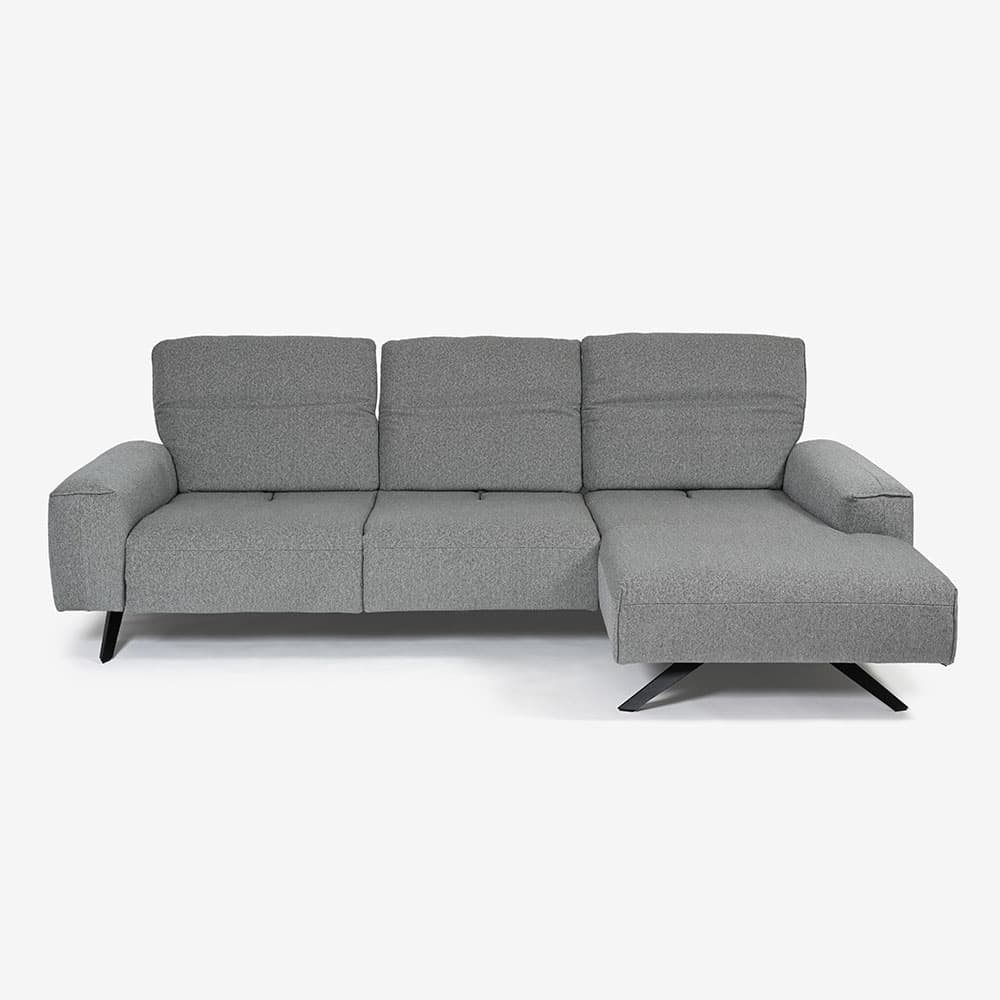 himolla(ヒモラ)カウチソファ 向かって右カウチ「シグナ model.1552」幅277cm 布#20Q2ミストラル 【お手入れキットの特典付き】
