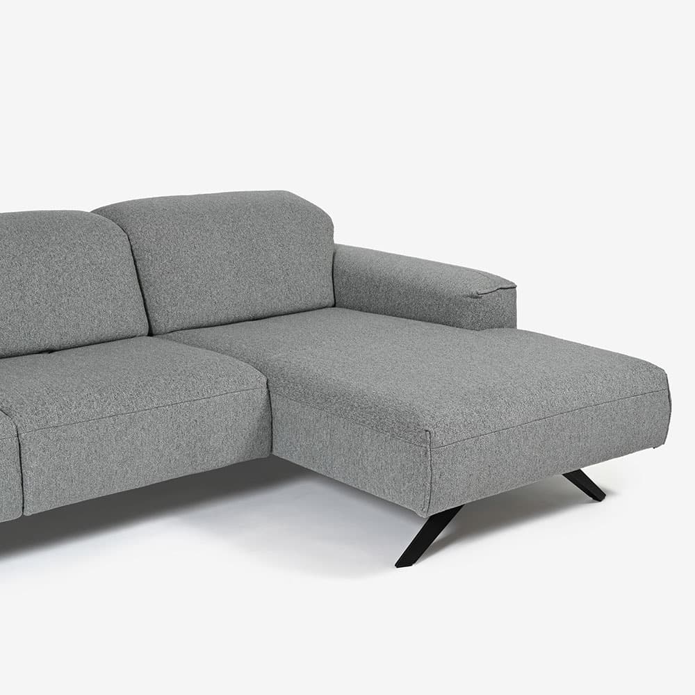 himolla(ヒモラ)カウチソファ 向かって右カウチ「シグナ model.1552」幅277cm 布#20Q2ミストラル 【お手入れキットの特典付き】