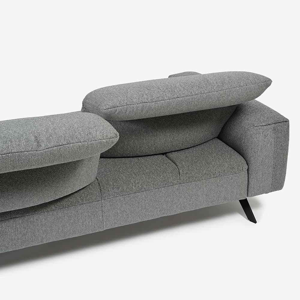 himolla(ヒモラ)カウチソファ 向かって右カウチ「シグナ model.1552」幅277cm 布#20Q2ミストラル 【お手入れキットの特典付き】