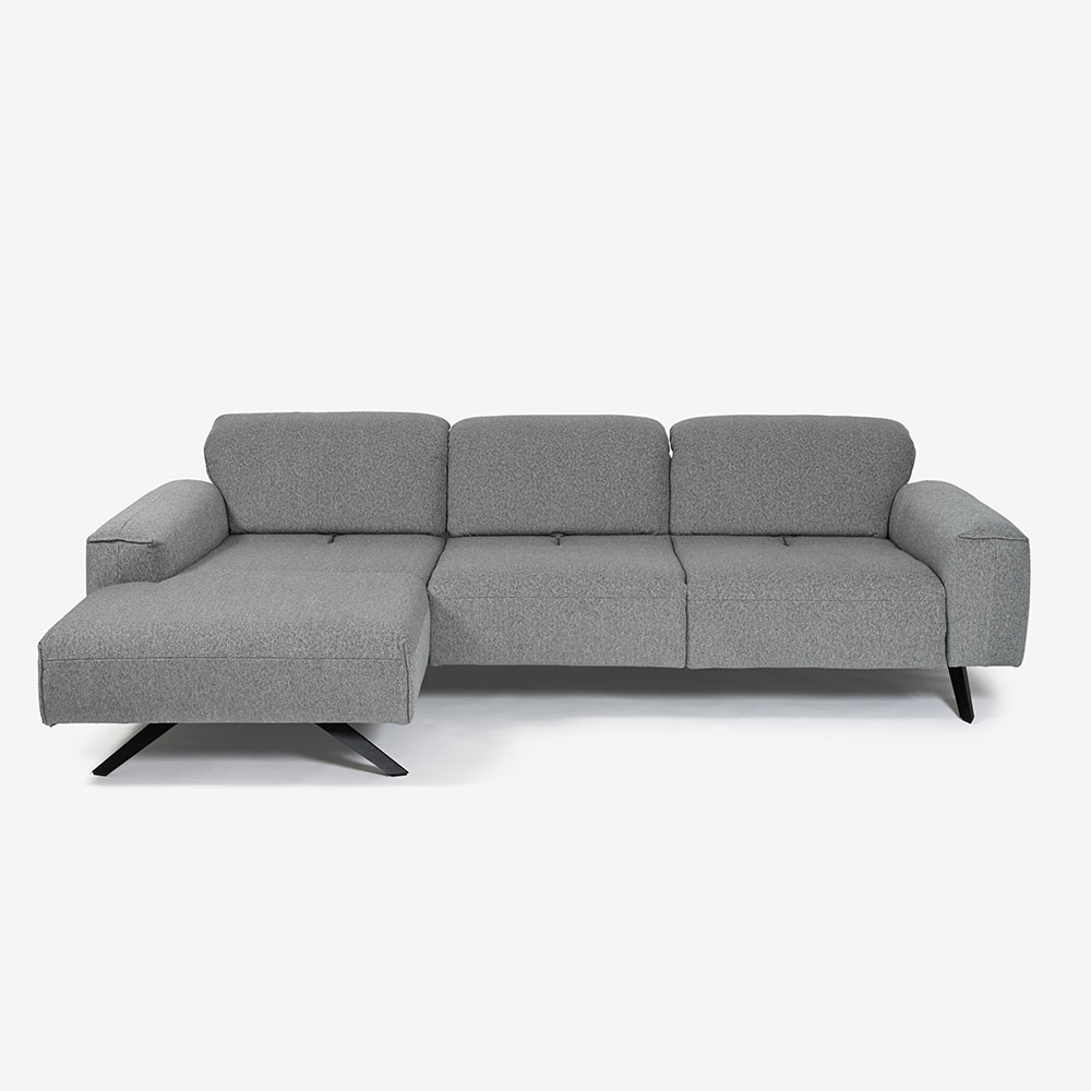 himolla（ヒモラ）カウチソファ 向かって左カウチ「シグナ model.1552」幅277cm 布#20Q2ミストラル 【お手入れキットの特典付き】