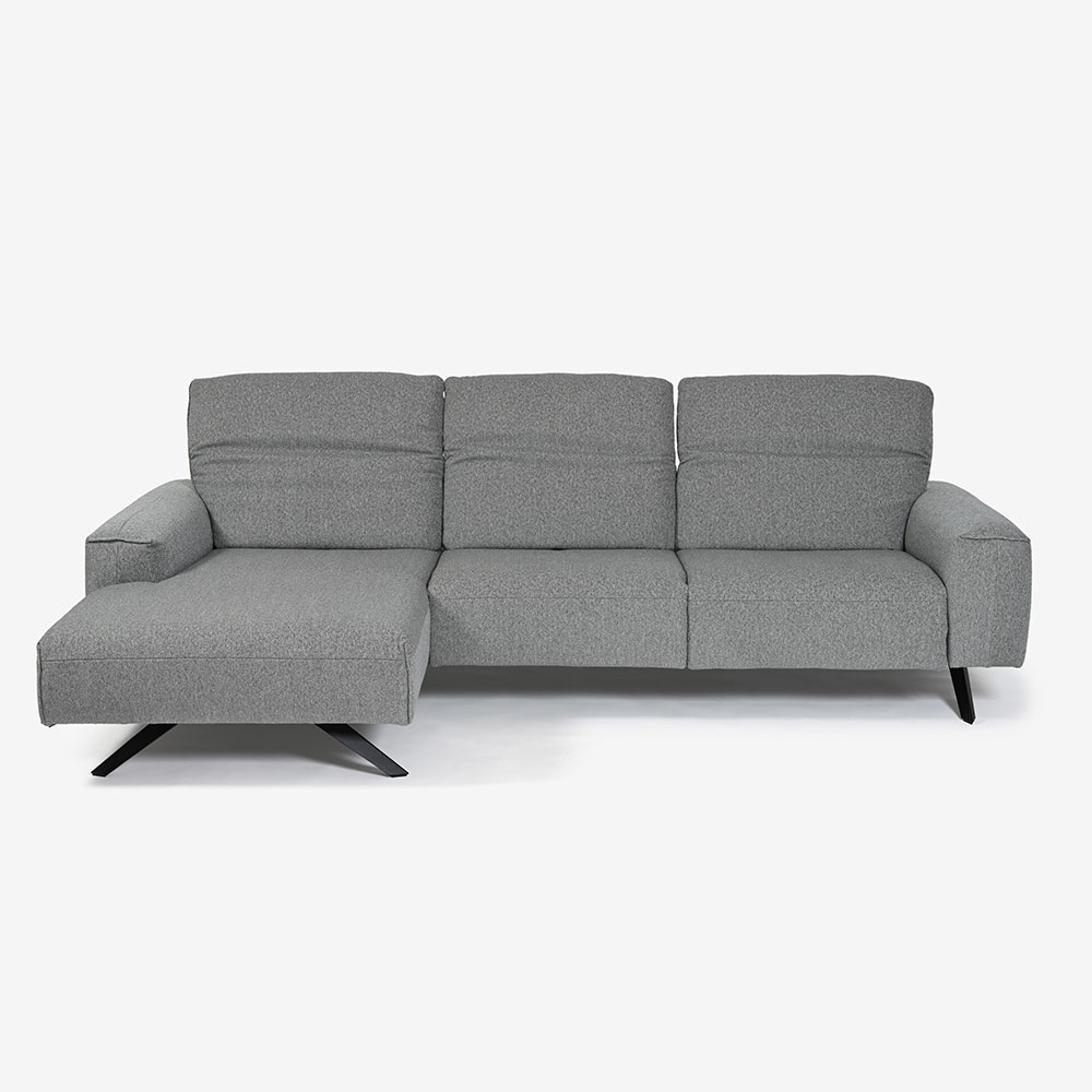 himolla（ヒモラ）カウチソファ 向かって左カウチ「シグナ model.1552」幅277cm 布#20Q2ミストラル 【お手入れキットの特典付き】