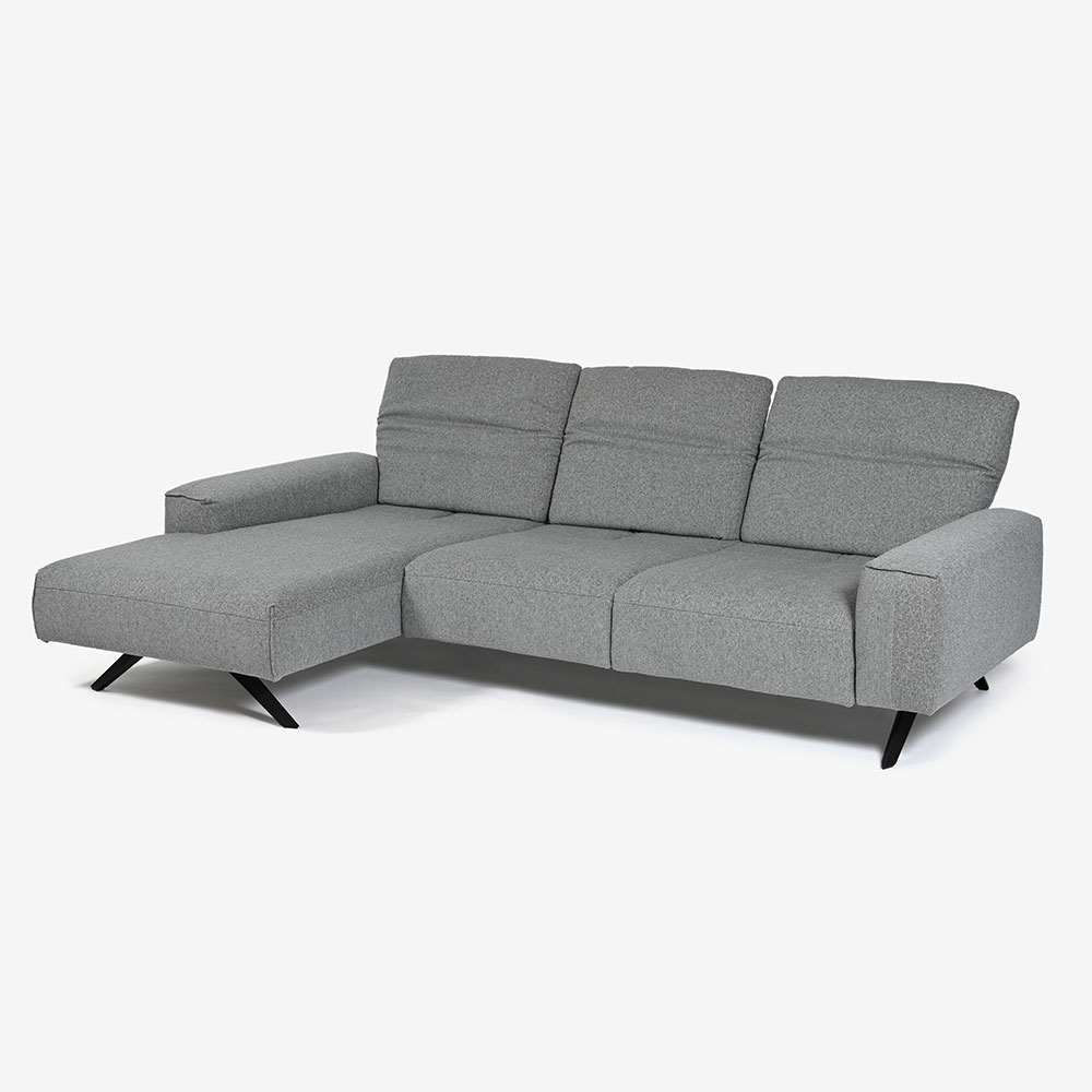 himolla（ヒモラ）カウチソファ 向かって左カウチ「シグナ model.1552」幅277cm 布#20Q2ミストラル 【お手入れキットの特典付き】