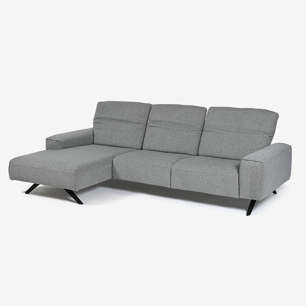 himolla（ヒモラ）カウチソファ 向かって左カウチ「シグナ model.1552」幅277cm 布#20Q2ミストラル 【お手入れキットの特典付き】