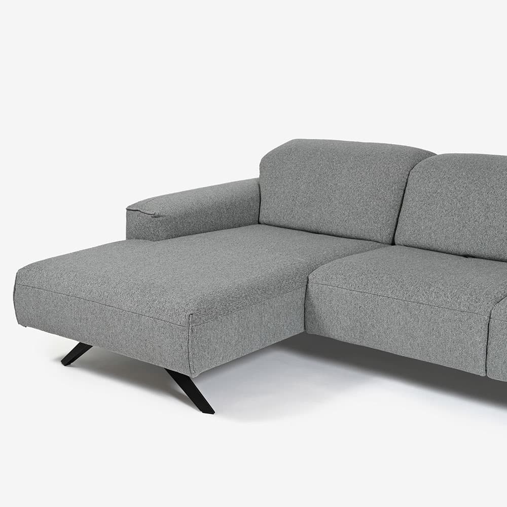 himolla（ヒモラ）カウチソファ 向かって左カウチ「シグナ model.1552」幅277cm 布#20Q2ミストラル 【お手入れキットの特典付き】