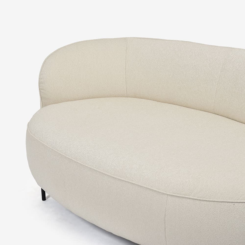 himolla(ヒモラ)ラブソファ「7596」幅172cm 布#20Q2 バニラ 【お手入れキットの特典付き】