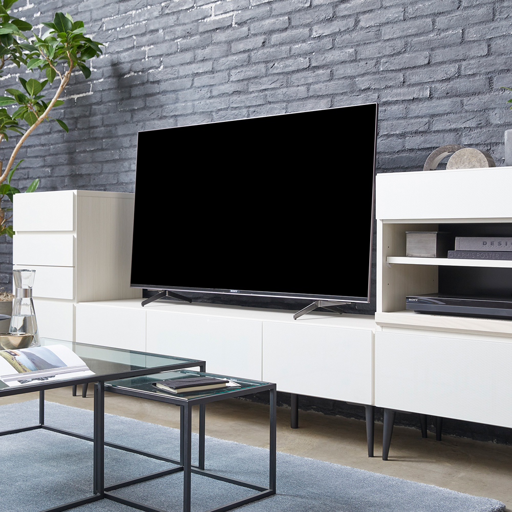 テレビボード「タウン」ブラック色【セール対象品のため5%OFF】