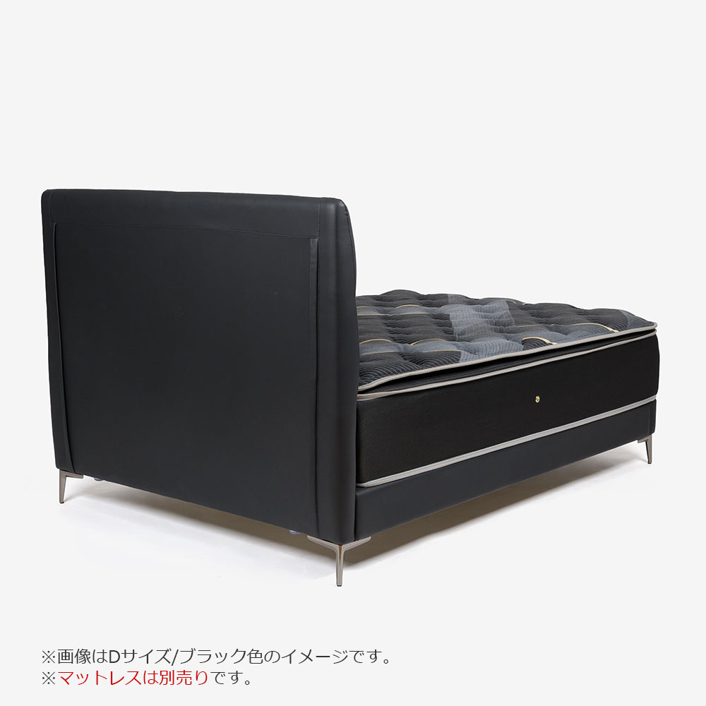 ベッドフレーム「ルチア01」PVC張り すのこ床板 全6サイズ 全2色