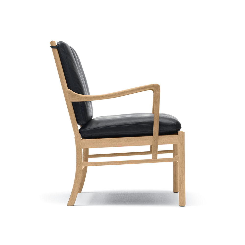 カール・ハンセン&サン アームチェア「OW149 Colonial Chair」オーク材オイル仕上げ 革全2色【受注生産品】