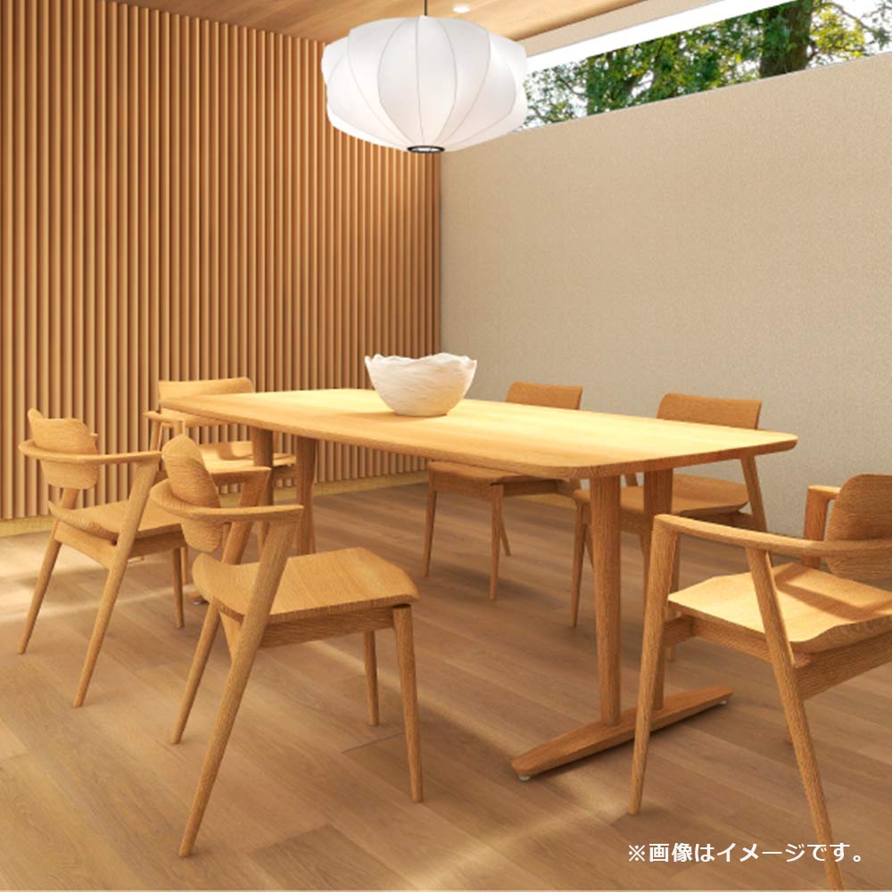 飛騨産業 ダイニングチェア(半肘付き)「SEOTO-EX」 板座 セミアームチェア 全2色【受注生産品】