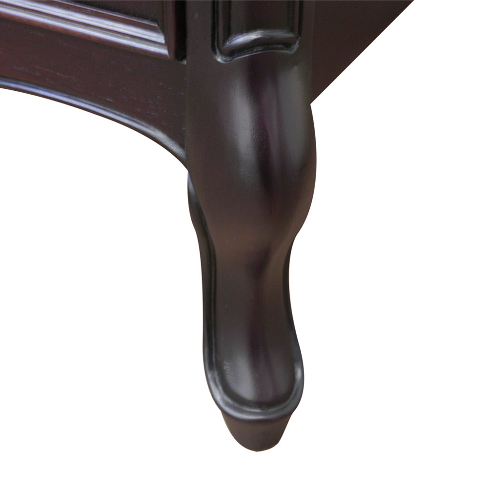 チェスト「フルール120 DM」幅120cm マホガニー材ダークブラウン色【セール対象品のため5%OFF】
