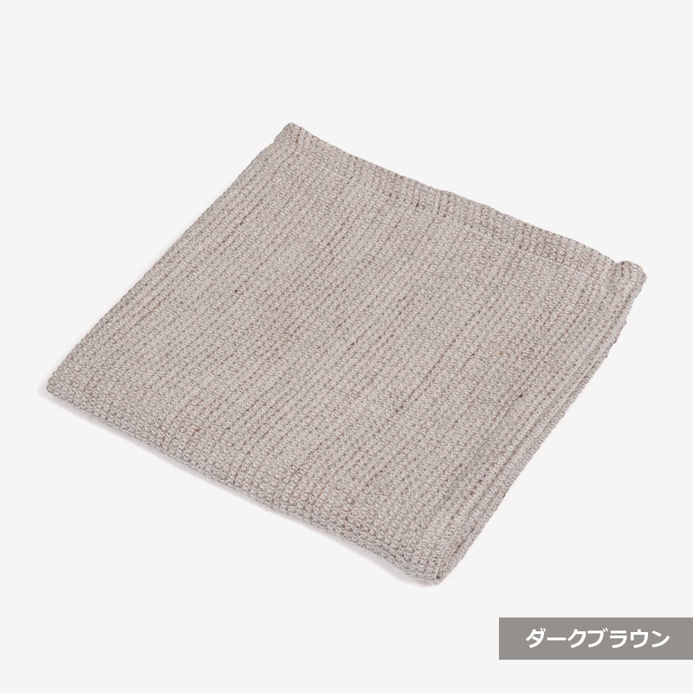 フェイスタオル「アルテナ」綿×麻 ワッフル織り 全3色