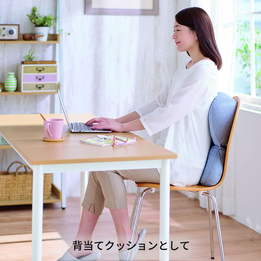 枕「こねむりプラス パワーナップピロー Heart」nishikawa(西川)