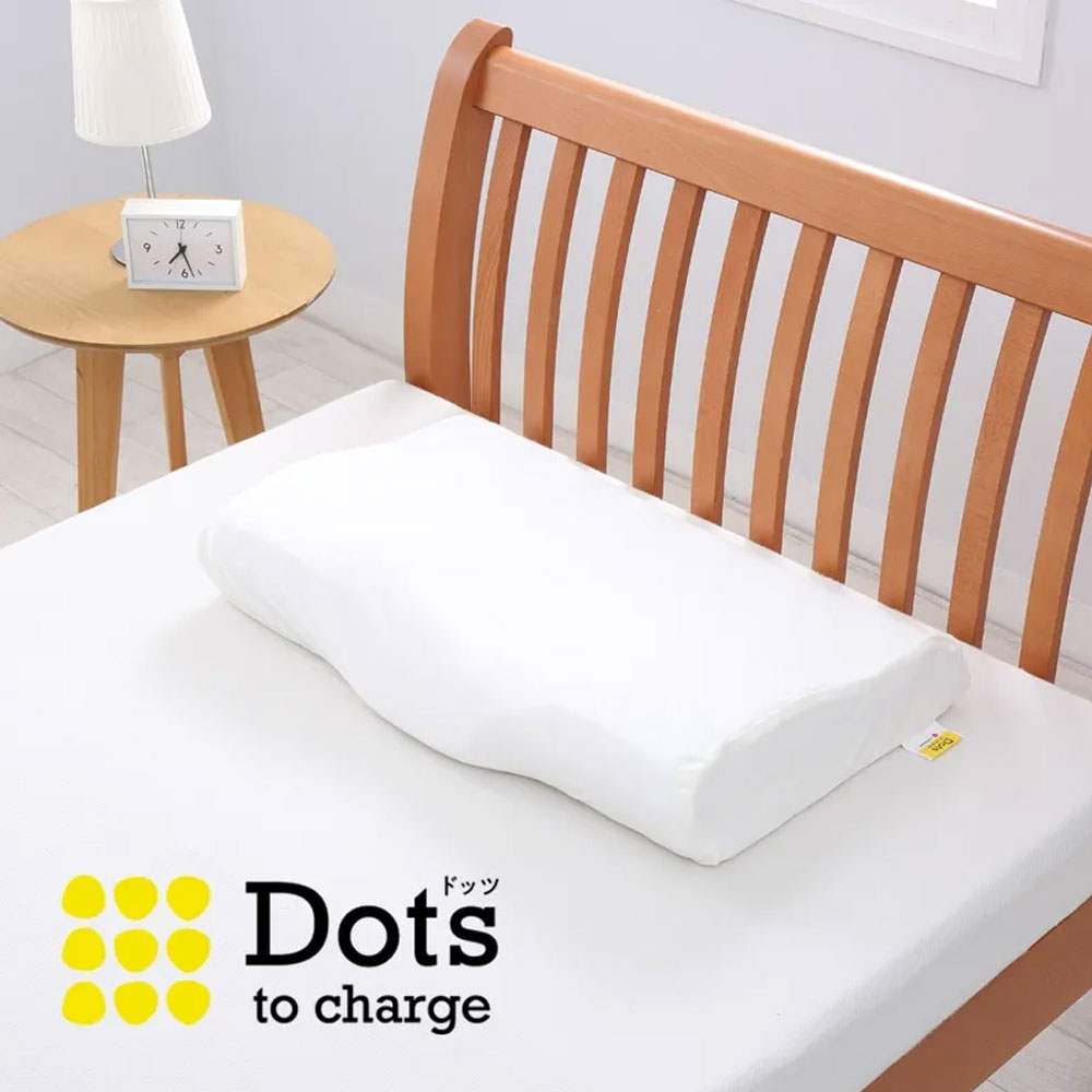 まくらカバー「Dots ヘルシーピロー専用」アイボリー nishikawa(西川)睡眠Labo