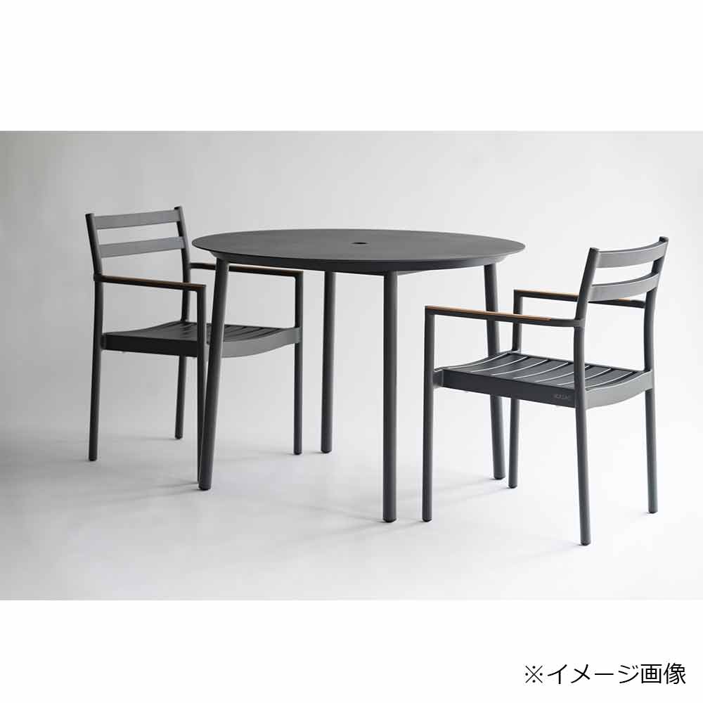 IKASAS(イカサ)ダイニングテーブル「KAIS-カイス-ROUND DINING TABLE」円形 直径98cm