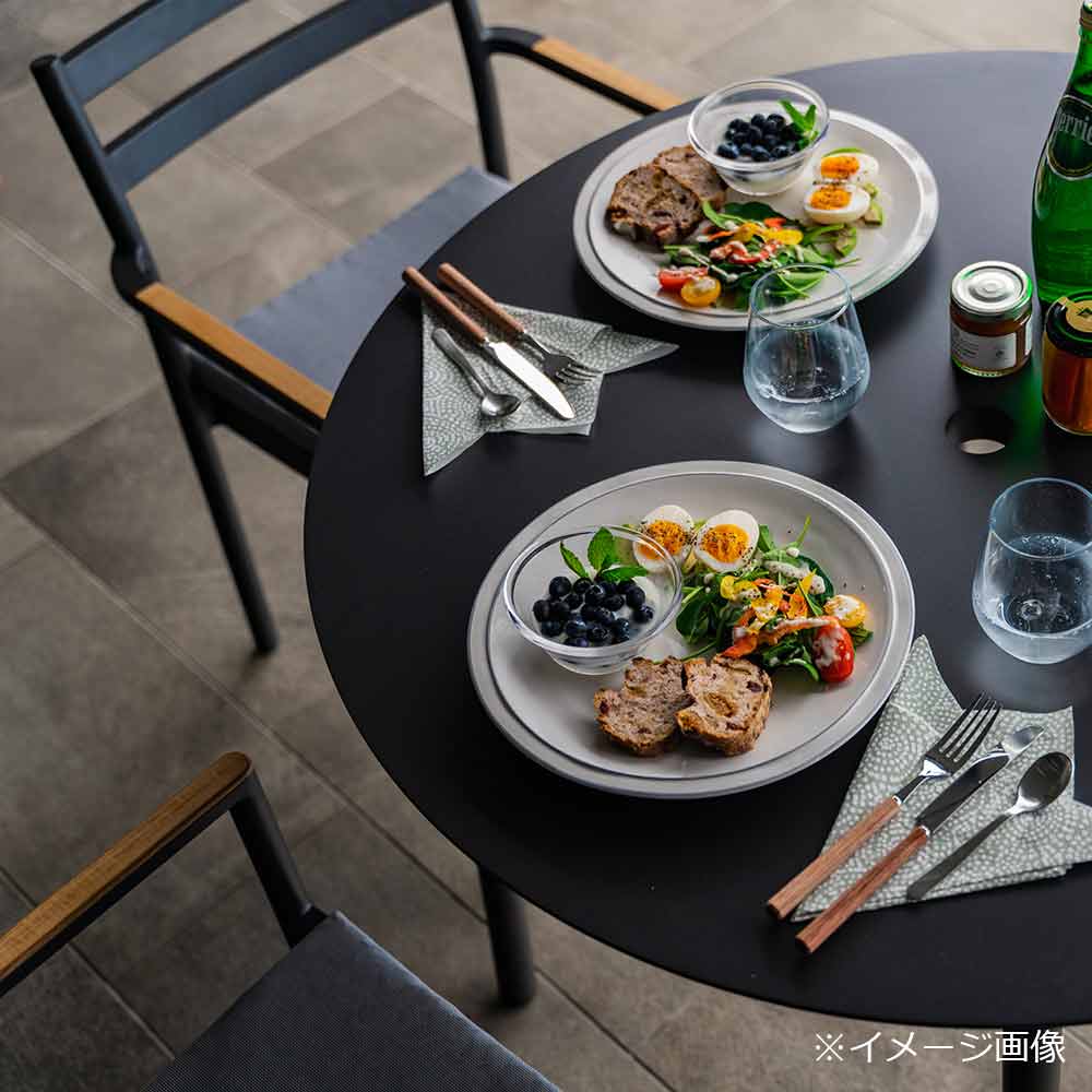 IKASAS(イカサ)ダイニングテーブル「KAIS-カイス-ROUND DINING TABLE」円形 直径98cm