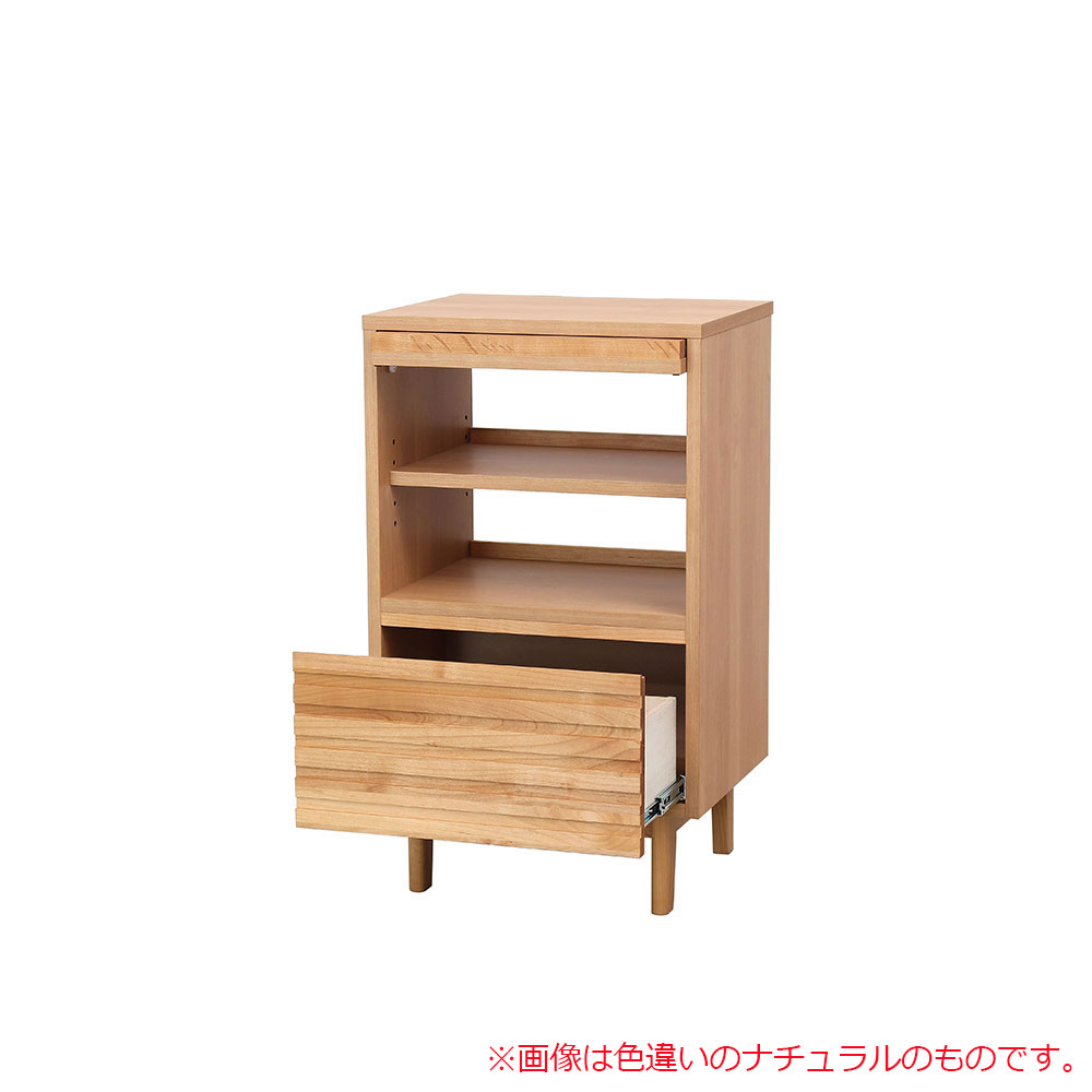 hotta woody(堀田木工所)キャビネット「ノーヴァ2 WN」幅50.2cm アルダー材ウォールナット色【オンラインショップ限定品】