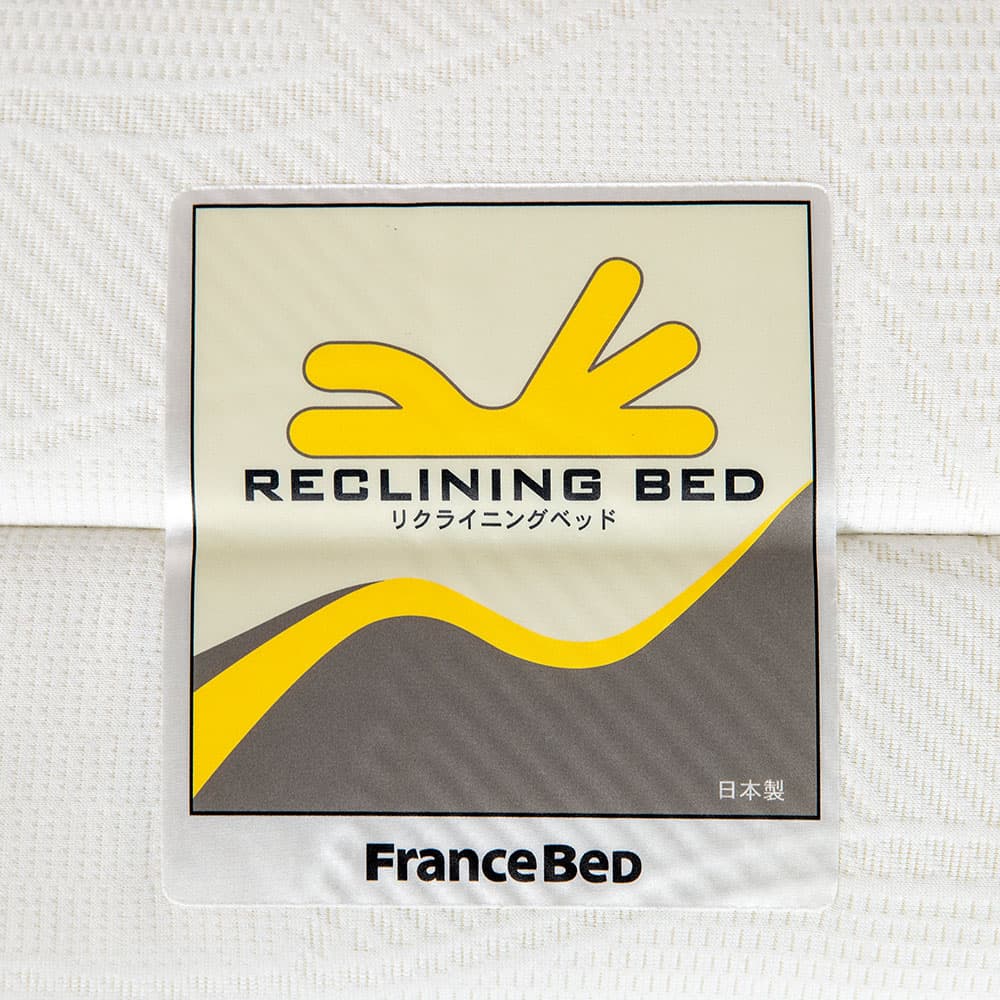 リクライニングマットレス「RX-STD-EX」厚さ21cm 高密度連続スプリング 全2サイズ FranceBed(フランスベッド)