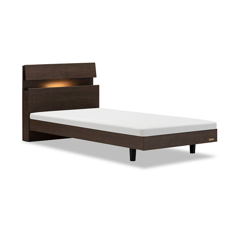 FranceBed(フランスベッド)ふとん用ベッドフレーム「ファディア FAD-C2 FT」コンセント付き 高強度すのこ床板 シングルサイズ 全3色